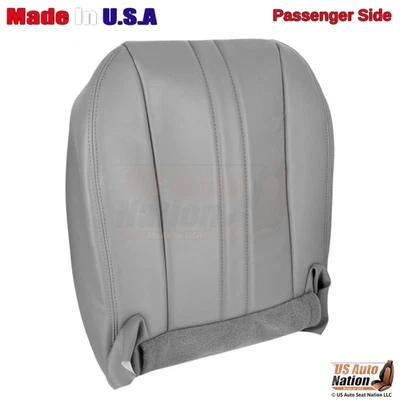 Cubierta inferior de peltre para pasajero delantero de cuero sintético Chevrolet Express 2010-2015 Foto 1 de 4