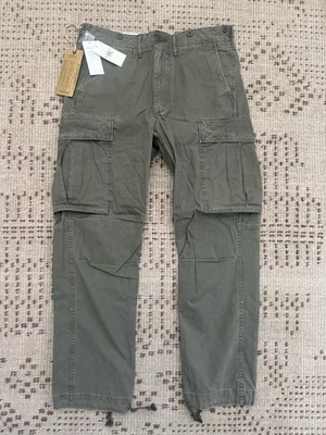 Pantalones cargo Polo Ralph Lauren verde oliva militares para hombre 32 x 32 ~NUEVOS con etiqueta~ Foto 1 de 4