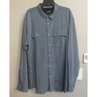 Prana Garvan Shirt Lightweight Button Up Vented Hybrid Adventures XXL New - Image 1 of 4
