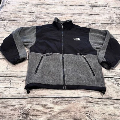 Chaqueta polar North Face para niños en gris y negro unisex talla mediana Foto 1 de 4