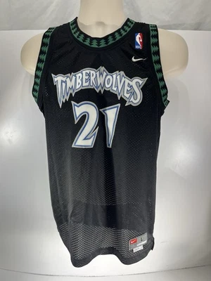 Camiseta Nike de Colección NBA Minnesota Timberwolves Kevin Garnett #21 JUVENTUD Grande +2 Foto 1 de 4