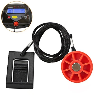 Universal Treadmill Safety Key - Magnetic Clip with Long Rope, Emergency Stop - Image 1 of 4