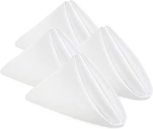 24 Set Stoffservietten, wiederverwendbar, weich und bequem,Polyester45x 45 cm - Bild 1 von 8