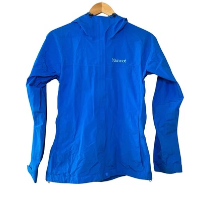 Marmot Gore-Tex Paclite Rain Jacket Blue Men’s Size S Waterproof Hiking - Image 1 of 4