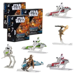 Star Wars Micro Galaxy Squadron Scout Class Blind Box 3 Pack Collectible Set - Picture 1 of 6