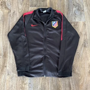 Atletico Madrid Trainingsjacke Herren XL schwarz rot Nike Dri Fit Fußball Football - Bild 1 von 10