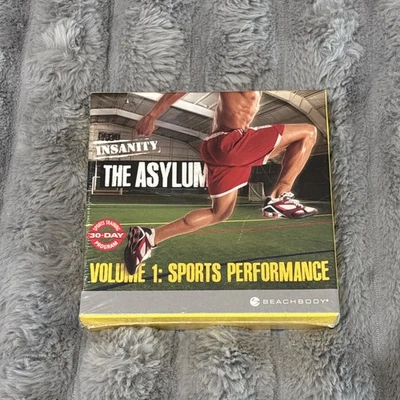 BeachBody Insanity The Asylum Volume 1: Sports Performance DVD Box Set Brand NEW - Image 1 of 3