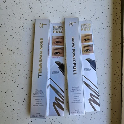 2 Pks IT Cosmetics Brow Power Eyebrow Pencil -Universal Taupe, 0.012 oz. 0.35 g - Image 1 of 3