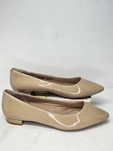 Rockport Damen-Pump hellbraun Lackleder Total Motion spitz Blockabsatz Größe 9 - Bild 1 von 7