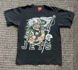Vtg 2000s New York Jets NFL Tee Football Team Rare T shirt Heavy cotton HN2703 - Picture 1 of 2