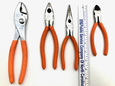 Juego de herramientas alicates Pittsburgh juego de 4 piezas con empuñaduras cómodas Foto 1 de 4