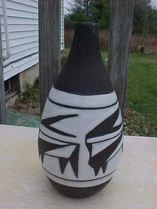 Michael Anderson Marianne Starck Danish Art Pottery Tribal Vase 5502 - Picture 1 of 1