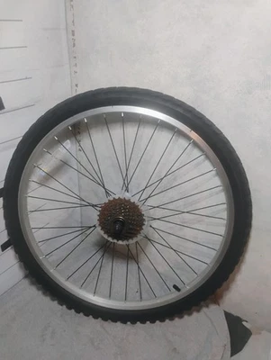 24" Rear Wheel 36 Spoke 6 Gear - Image 1 of 4