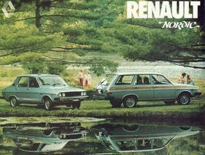 Catalogue brochure Renault 12 Nordic 1978 Canada Anglais English - Imagen 1 de 2