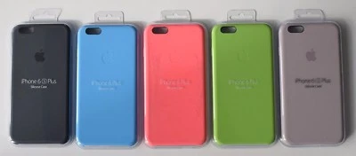 Genuine Original Silicone Case Cover for Apple iPhone 6 Plus / 6S Plus - Retail - Image 1 of 4
