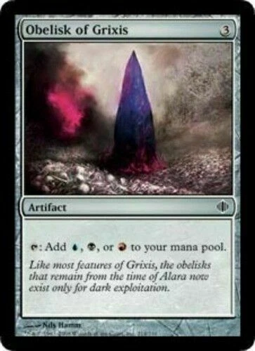 4 Obelisk of Grixis - LP - Conflux - mtg - 4x x4 - Image 1 of 1