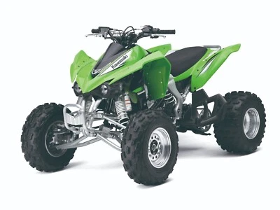New-Ray Toys 1:12 Scale Kawasaki 2012 KFX450R ATV Green 57503 Foto 1 de 4