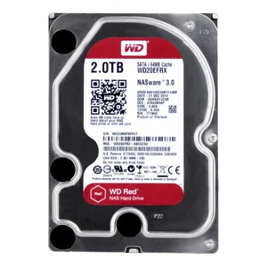 WESTERN DIGITAL RED 2TB WD20EFRX NASware 3.0 5400U/min 64MB SATA III 3.5'' Zoll - Afbeelding 1 van 3