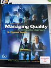Managing Quality An Integrative Approach United States Edition By S Thomas