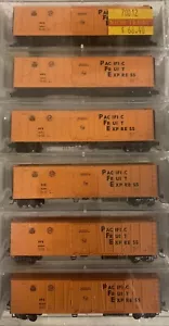 N Scale MTL Micro Trains Pacific Fruit Express PFE UP SP Runner Pack Set Sealed - Picture 1 of 2