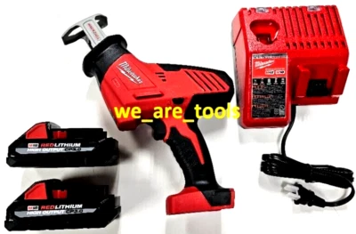 Milwaukee 2625-20 M18 Hackzall Recip Saw, 2) 48-11-1835 3.0 Battery, Charger 18V - Image 1 of 4