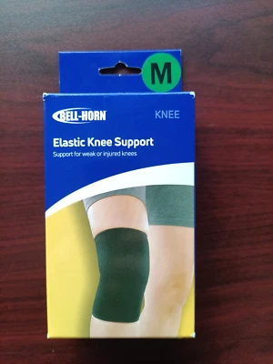 Bell-Horn 弹性护膝黑色中号 — 第 1/4 张图片