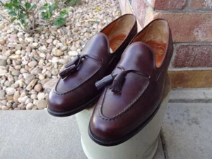 SCHÖNES PAAR GRENSON QUASTEN HALBSCHUHE SCHUHE HERGESTELLT IN ENGLAND TOP ZUSTAND 11 D - Bild 1 von 9
