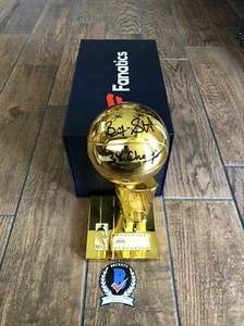 Byron Scott LA Lakers Signed Mini Trophy Autographed Inscription Beckett - Picture 1 of 6