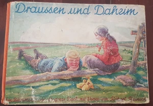 Kinderbuch - Draussen und Daheim von Andreas Bach & Robert Reinick - abgenutzt - Bild 1 von 11