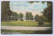 Antigo Cartão Postal Hospital Estadual Fundamentos, Utica, Nova York 1910