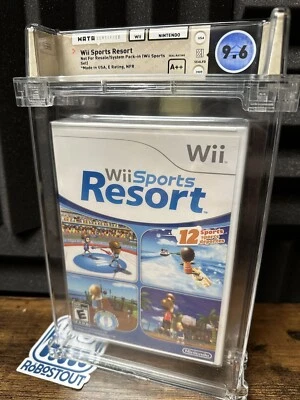 ⭐Wii Sports Resort Brand New Sealed WATA Graded  9.6  A++  NFR pack-in VGA ⭐ - Image 1 of 4