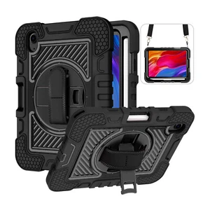 For iPad 9th 8th 7th 6th 5th Generation Heavy Duty Stand Shockproof Case Cover - Picture 1 of 52
