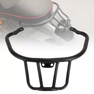 Sloped Rear Rack Carrier Pannier Black For Vespa Sprint Primavera 50 125 150 U0 - Picture 1 of 14