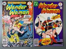 Wonder Woman #227 + 228 (DC 1977) Team-up of the Golden Age & Silver Age WW!