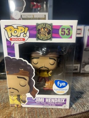 Protector Funko Pop Música Rock Exclusivo Jimi Hendrix 53 Fye Foto 1 de 4