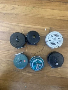 Vintage fly fishing reels Lot (6) - Picture 1 of 7