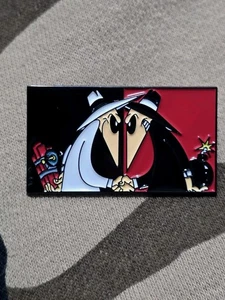 Spy Vs Spy Clásico 1960 Cómic Mad Revista Esmalte Solapa Sombrero Prendedor Insignia Metal **** - Imagen 1 de 3