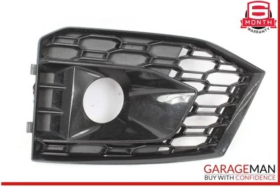 18-23 Audi RS5 Front Left Driver Side Bumper Foglight Fog Light Grille Cover - Image 1 of 4
