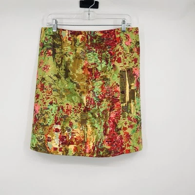 Womens Etcetera Straight Short Skirt Art Beaded 12 Foto 1 de 4