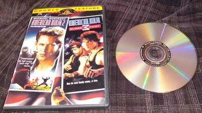 American Ninja 2 & 3 (DVD) Michael Dudikoff Cannon Films No Scratch Double Featu - Image 1 of 4