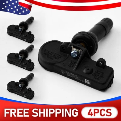 4x TPMS Tire Pressure Sensor For Dodge Chrysler Jeep RAM 56029398AB 56029398AA - Изображение 1 из 4