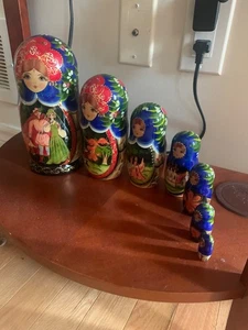 Beautiful Ultra Rare Decorative Russian Nesting Doll - 8.5 " ! ! ! - Picture 1 of 14