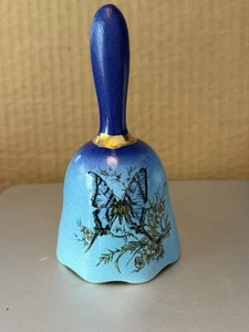 Vintage Blue Ombre Butterfly Bell Parsons - Picture 1 of 4