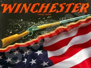 Winchester Flag   Metal Sign 9" x 12" or 12" x 16" - Picture 1 of 1