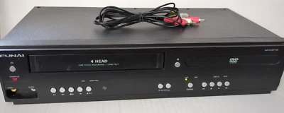 FUNAI DV220FX4 DVD & VHS Combo Player- Parts/Repair Powers Up No Remote - Image 1 of 4