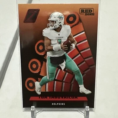 2022 Panini Zenith Tua Tagovailoa Miami Dolphins Red Zone #5 - Image 1 of 3