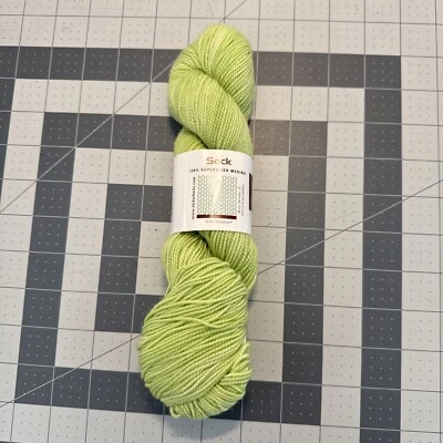 SHIBUI Sock Yarn 100% Super wash Merino Wool 340 Light Green  Discontinued - Image 1 of 4