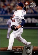 2010 Upper Deck Minnesota Twins Baseball Card #322 Jon Rauch