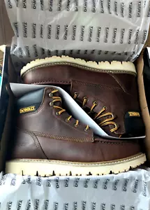DEWALT Men's Size 11 SFC Flex Moc Toe Work Boots in Walnut Style 62470 - Picture 1 of 3