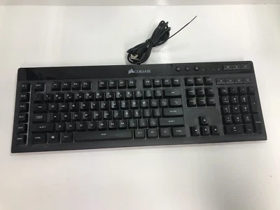 Corsair K55 RGB Wired Membrane Gaming Keyboard - Colors are Awesome! - Image 1 of 4